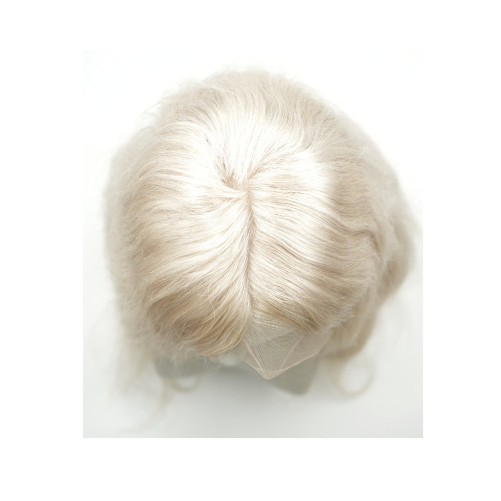 Selene - Parrucca di capelli veri | Dispositivo Medico con marcatura CE