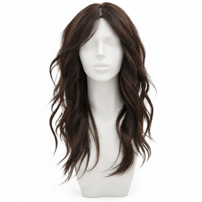 Andromeda parrucca LadyDeWig in capelli veri e base dermica in microseta