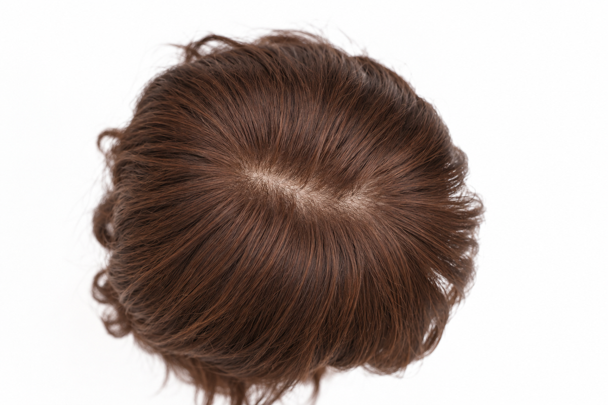 Eureka - Parrucca di capelli veri | Dispositivo Medico